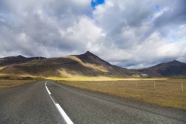 Drogi na Islandii — Zdjęcie stockowe