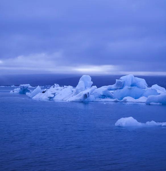 Jokulsarlon παγετώνα, Ισλανδία — Φωτογραφία Αρχείου
