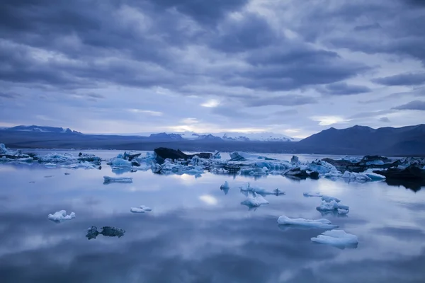 İzlanda'daki buzul — Stok fotoğraf