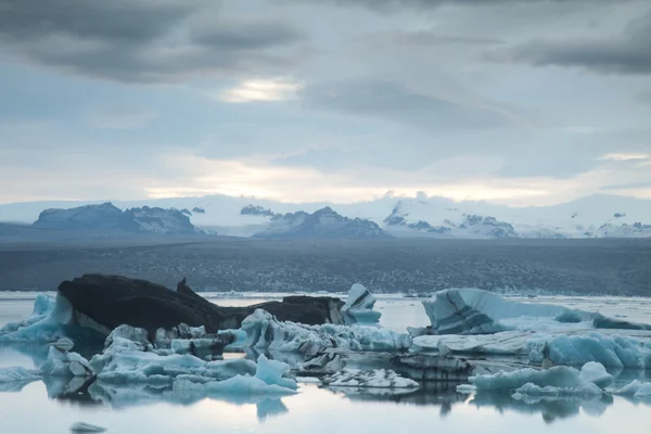 Ledovce na Islandu — Stock fotografie