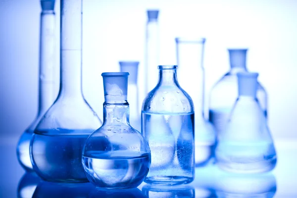 Sterile conditions, Laboratory glass — Stock Photo, Image