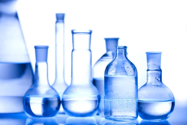 Chemie zařízení, laboratorní sklo — Stock fotografie