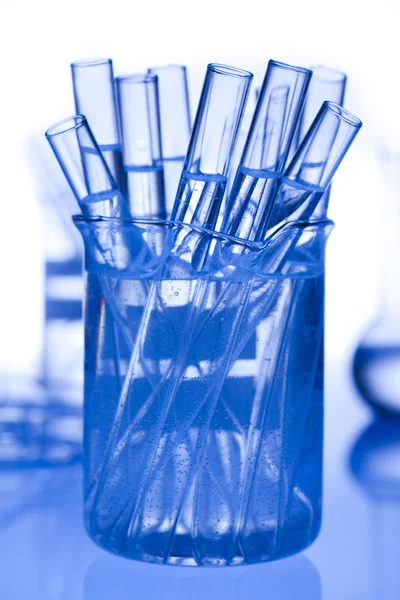 stock image Chemistry equipment, laboratory glassware