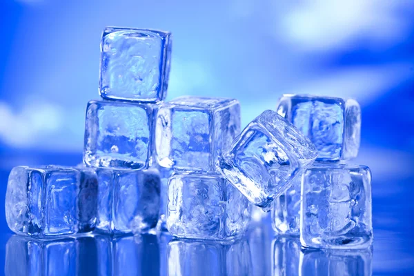 Ice, and cubes — Stok fotoğraf