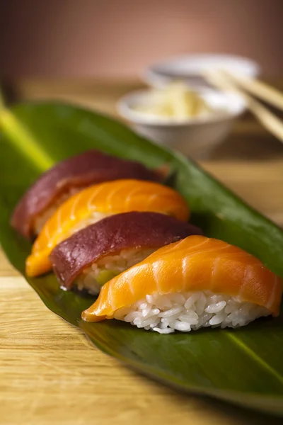 Sammlung von Sushi — Stockfoto