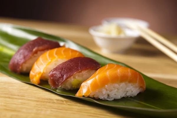 Set sushi — Stockfoto