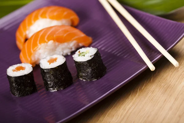 Set sushi — Stockfoto