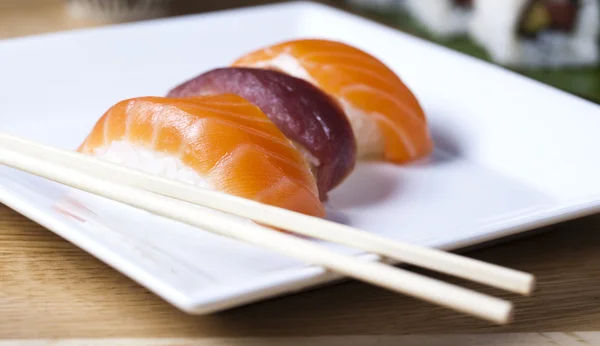 Raccolta di sushi — Foto Stock