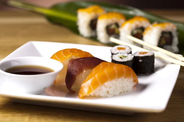 Sushi da vicino — Foto Stock