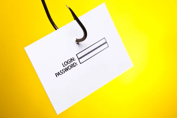 Login und Passwort — Stockfoto