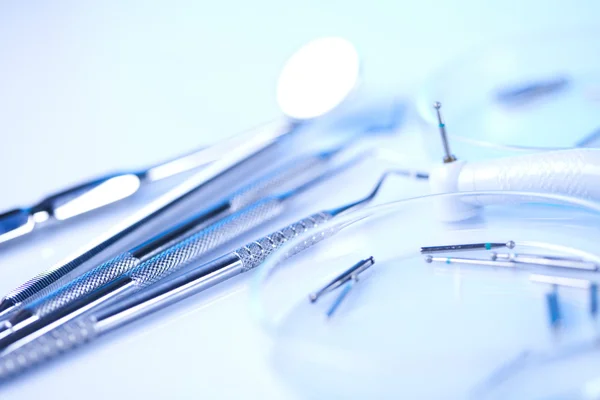 Detailní záběr Zubní nástroje — Stock fotografie