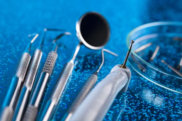 Dentale Werkzeuge Set — Stockfoto