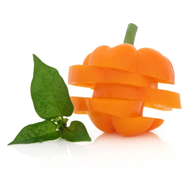 Orange Capsicum — Stock Photo, Image