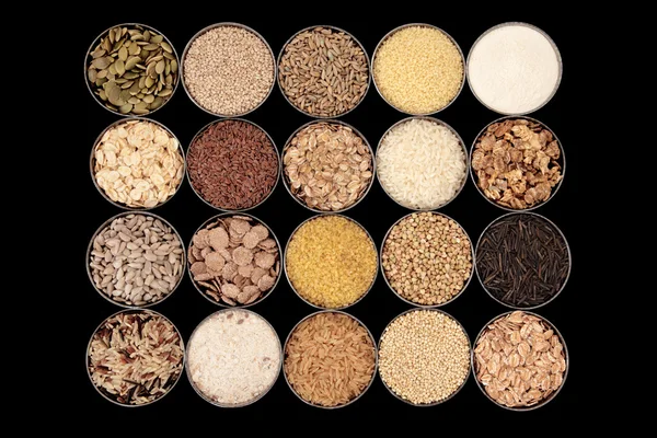 Getreide, Körner und Saatgut — Stockfoto