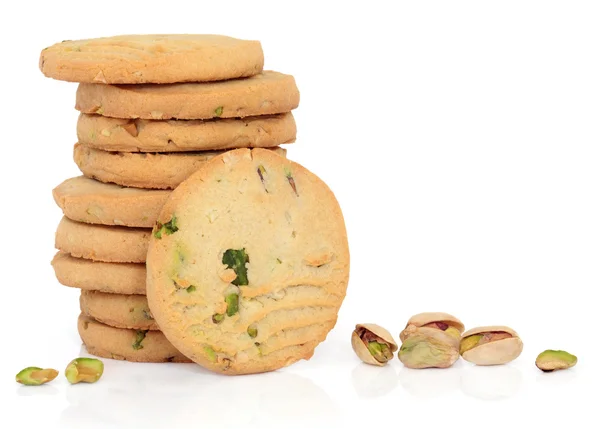 Biscoitos de nozes de pistache — Fotografia de Stock