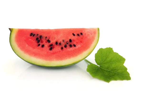Watermeloen plak — Stockfoto