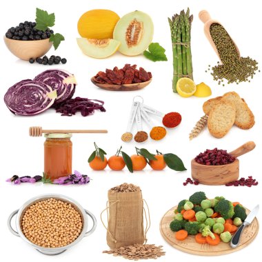 Healthy Food Sampler clipart