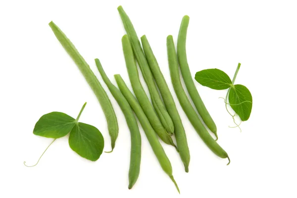 Zelené fazolky — Stock fotografie