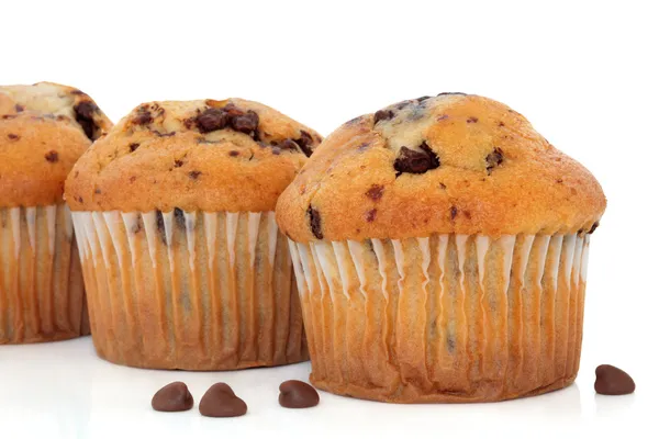 Čokoládové muffiny — Stock fotografie