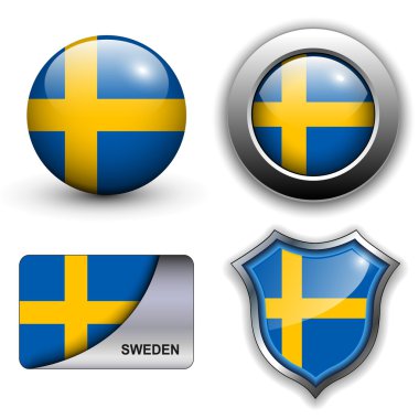 Sweden icons clipart