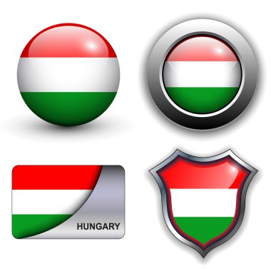 Hungary icons clipart