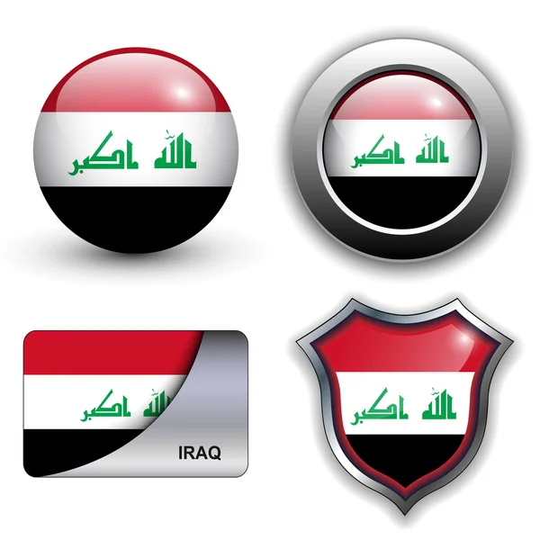 Iraq icons — Stock Vector