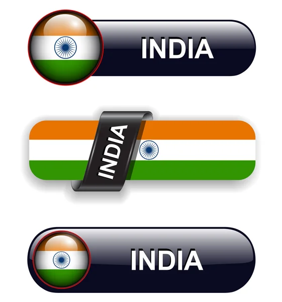 stock vector India icons