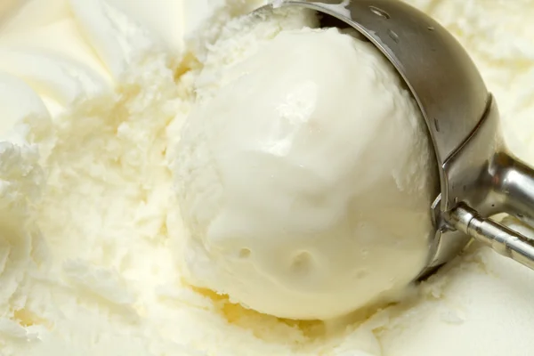 Vanilla ice cream — Stock Photo, Image