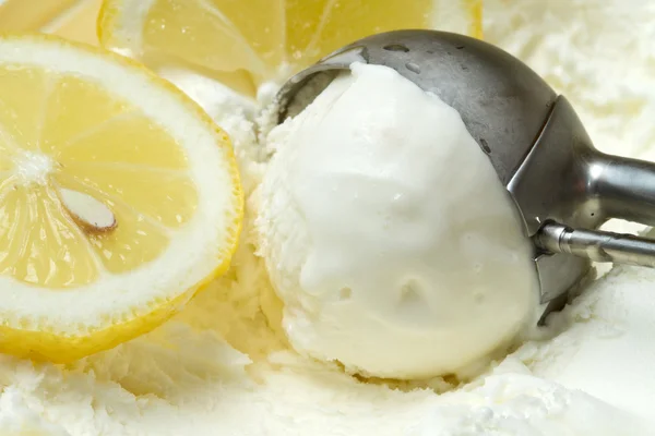 Gelato al limone — Foto Stock