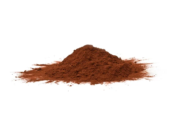 stock image Cocoa powder isolated