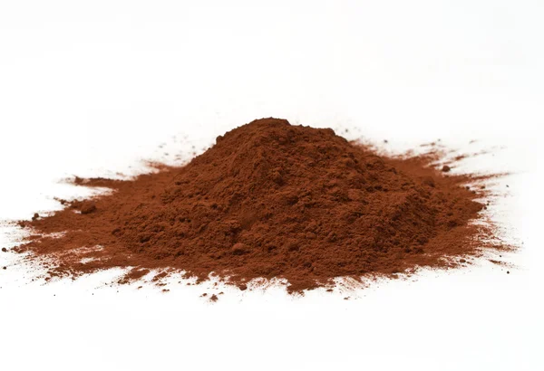 stock image Cocoa powder isolated