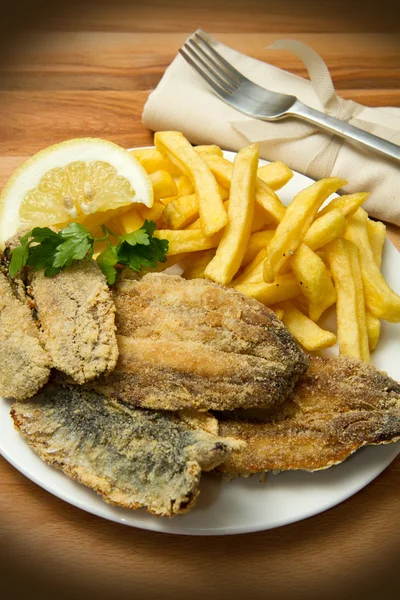 Sardines fried — Stock Photo, Image