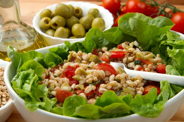 Spelt salad — Stock Photo, Image