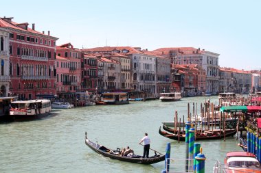 Venedik'te gran kanal