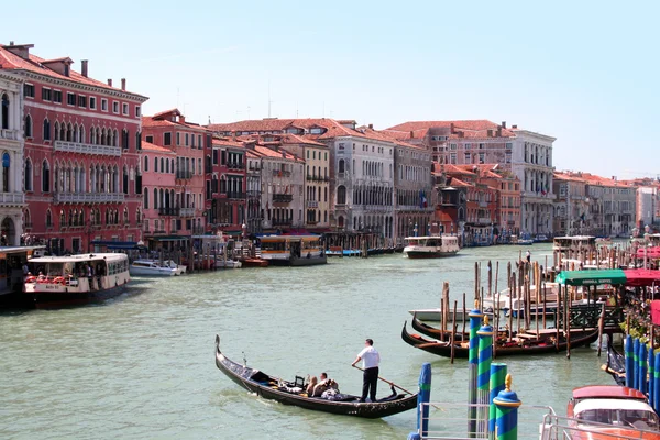 Гран-канал в Венеции — стоковое фото