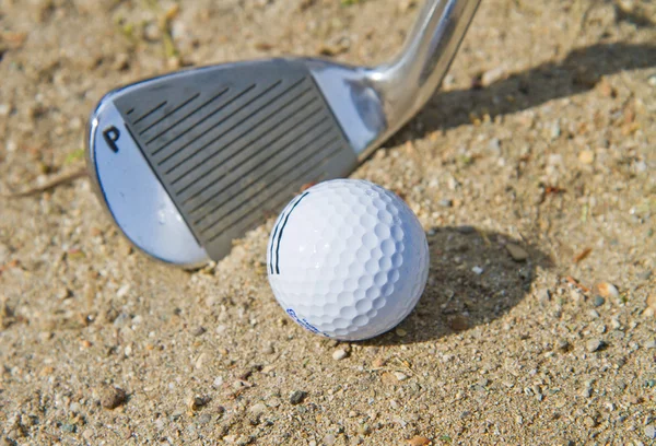 Golfbunker — Stockfoto