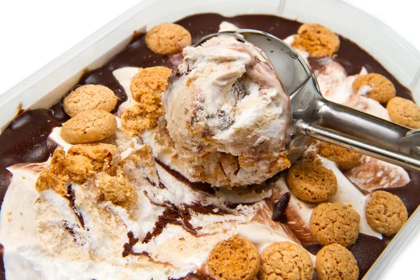 Chocolate ice crema — Stock Photo, Image