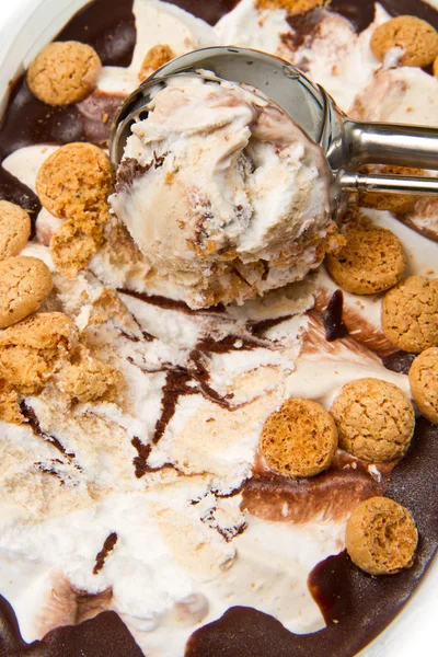 Chocolate ice crema — Stock Photo, Image