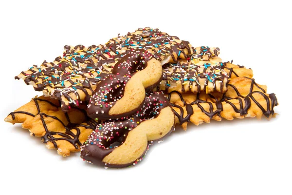 Karnaval çikolatalı börek — Stok fotoğraf