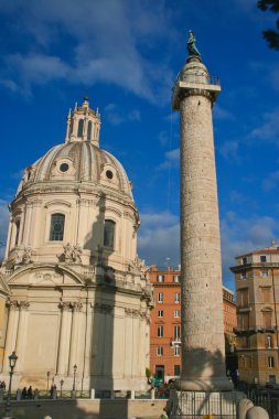 Trajan's Column (Colonna Traiana) clipart