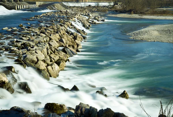 Nehir adda Kuzey İtalya — Stok fotoğraf