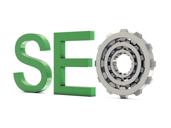 stock image SEO with gears