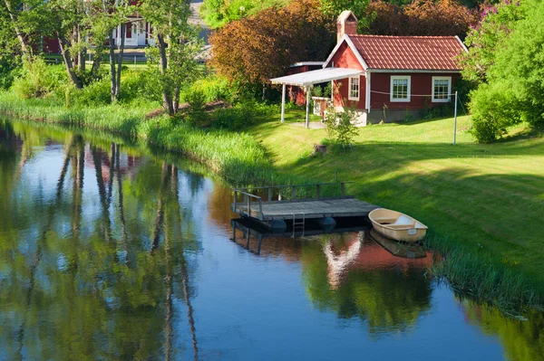 スウェーデンの田園風景 — ストック写真