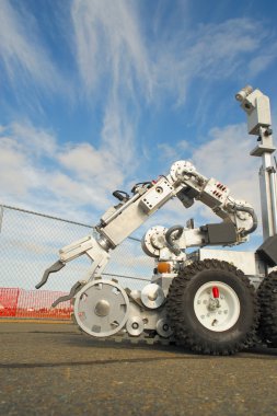 Tactical Bomb Squad Robot clipart