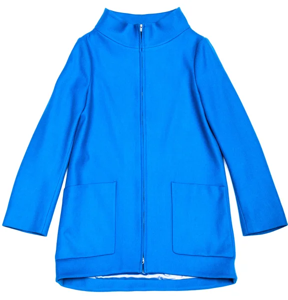 Blue jacket. — Stock Photo, Image