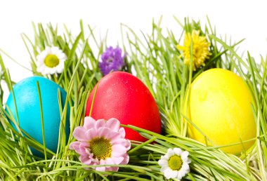 Easter eggs clipart