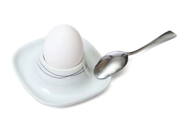 Ένα αυγό σε Κασετίνα Μολυβοθήκη — Φωτογραφία Αρχείου
