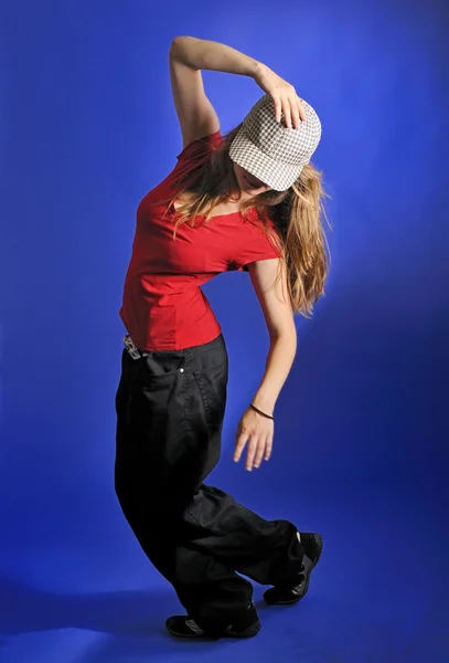 Moderner Stil Tänzerin Mädchen — Stockfoto