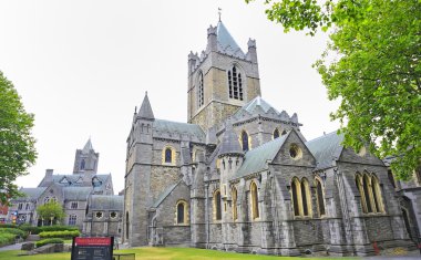 St. Patrick's Cathedral in Dublin, Ireland, clipart