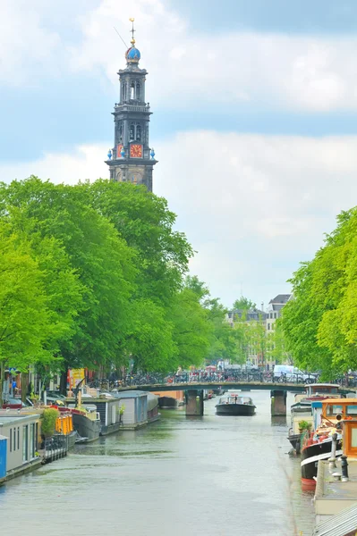Westerkerk in Amsterdam — Stock Photo, Image